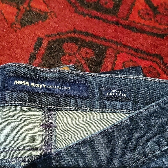 Miss Sixty Colette slim straight Jeans size 26 - Picture 6 of 7